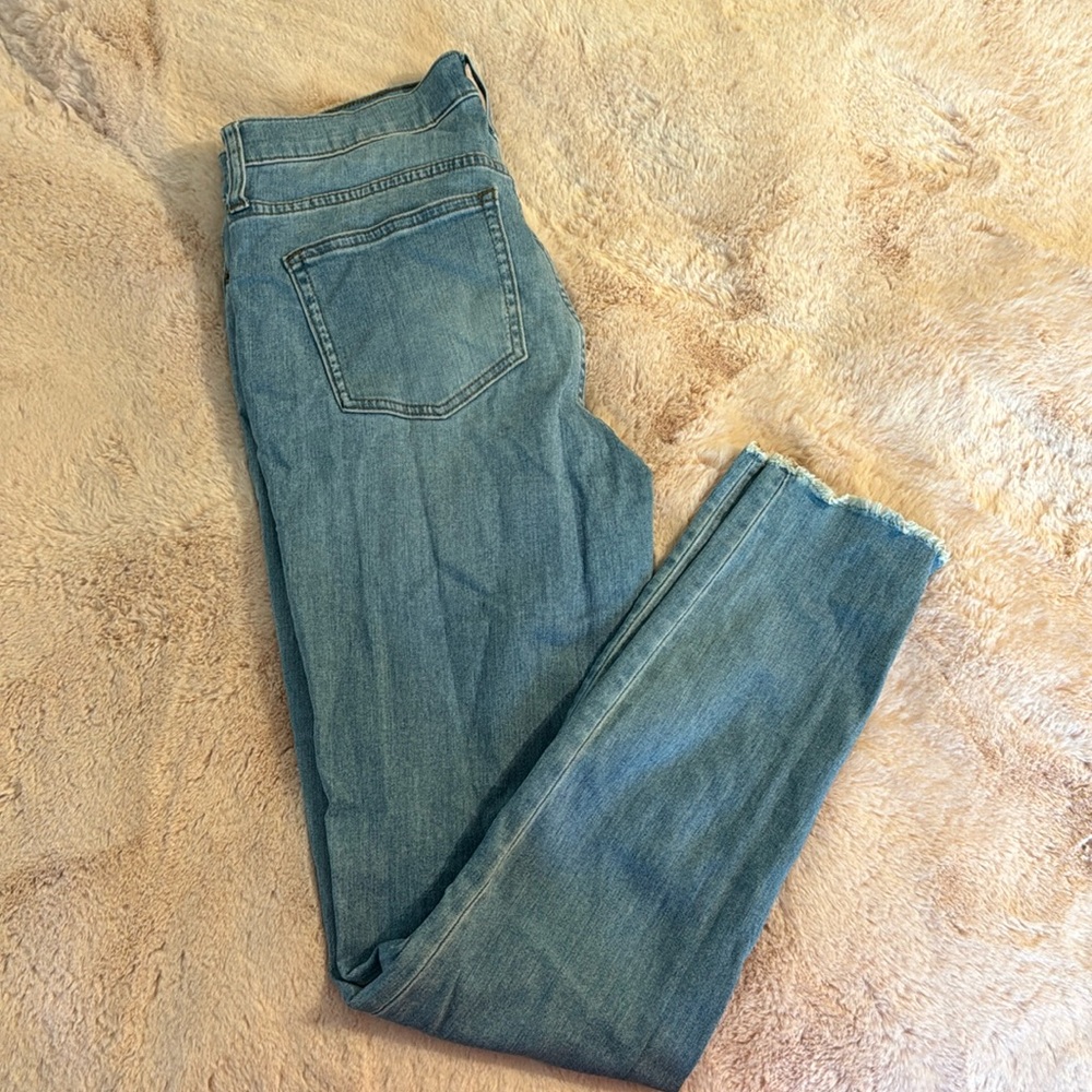 J. Crew 9” High-rise Toothpick Skinny Jeans